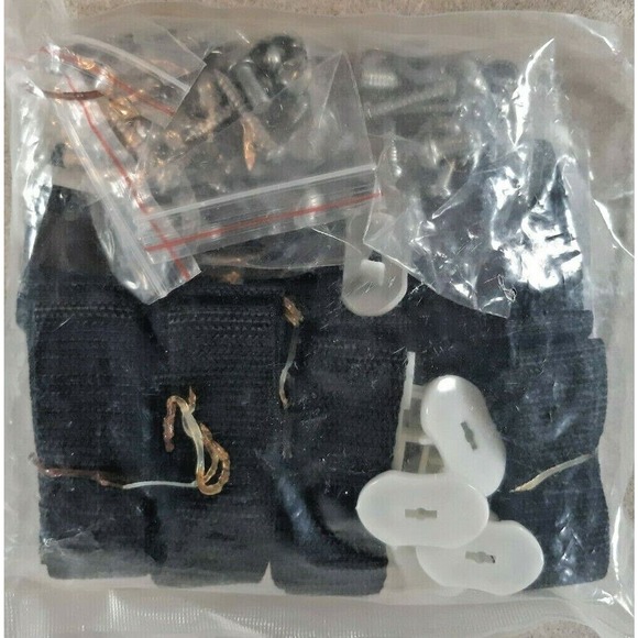 TV & Furniture Anti Tip Mounting Straps 4 Pieces by Rise - Picture 2 of 3